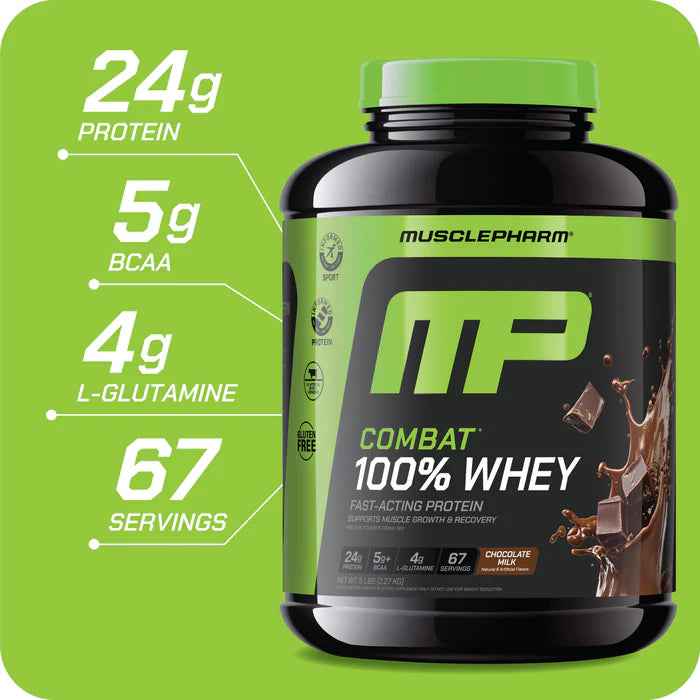 Muscle Pharm Combat 100% Whey Protein