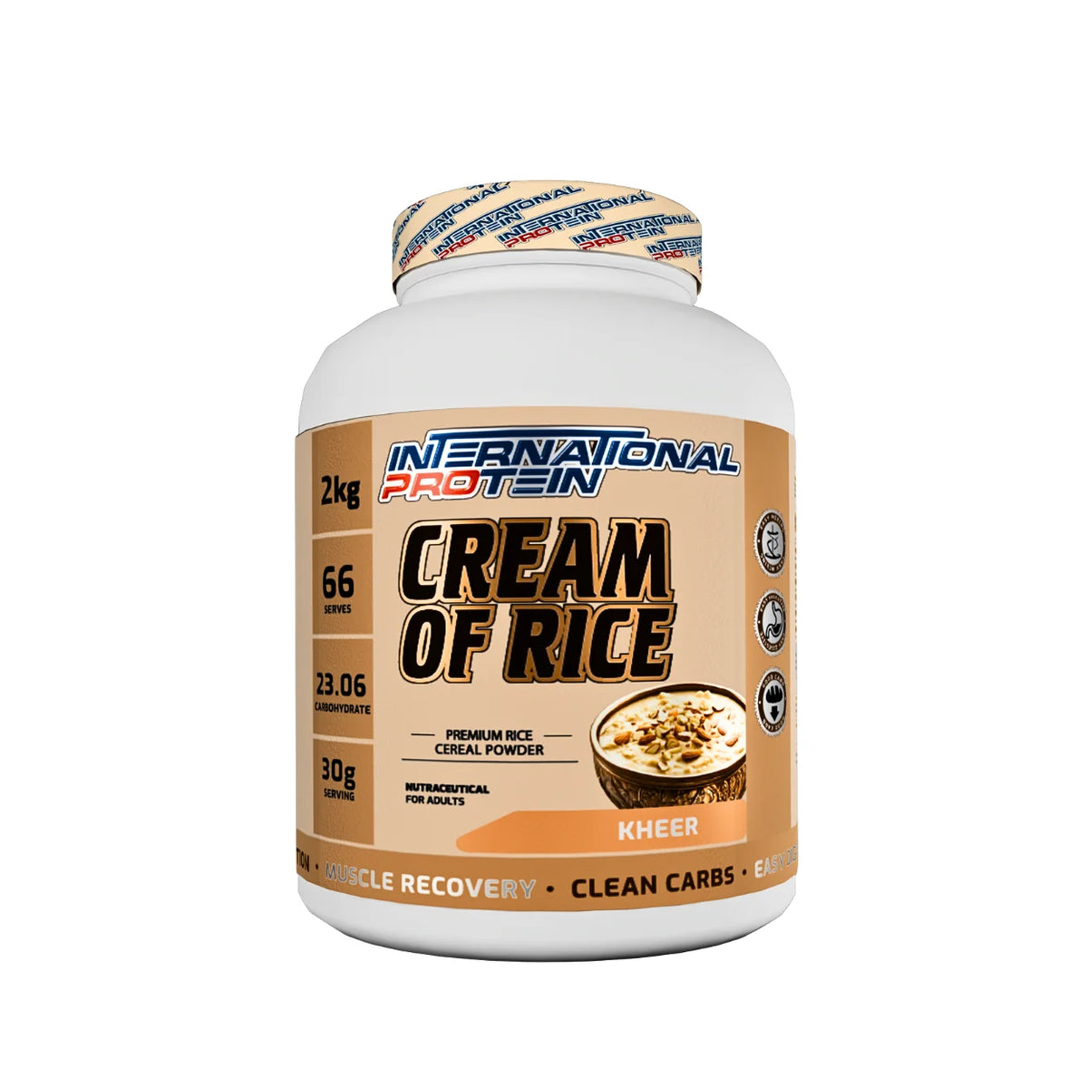International Protein Cream of Rice Premium Cereal Powder