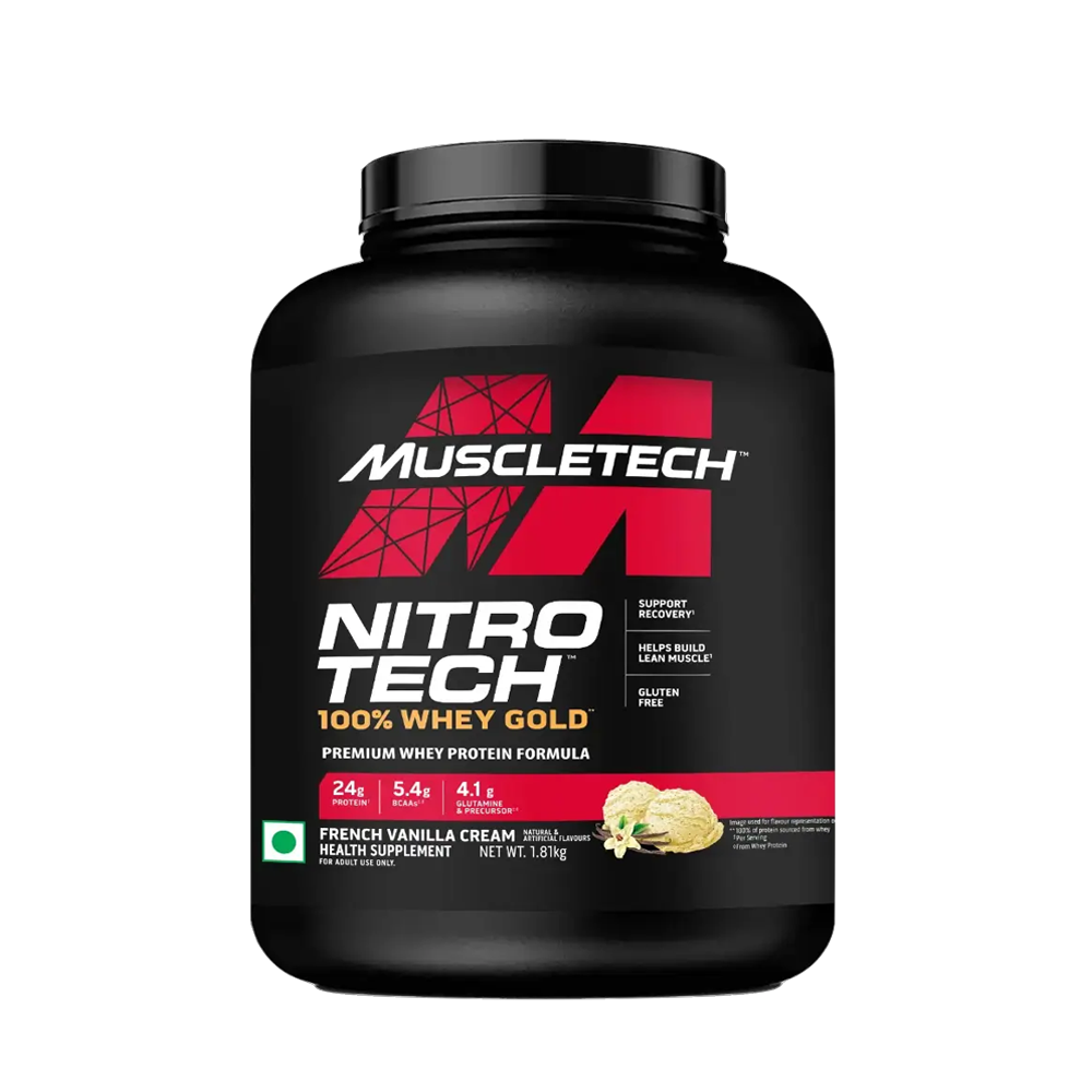 MuscleTech Nitro Tech 100% Whey Gold Protein