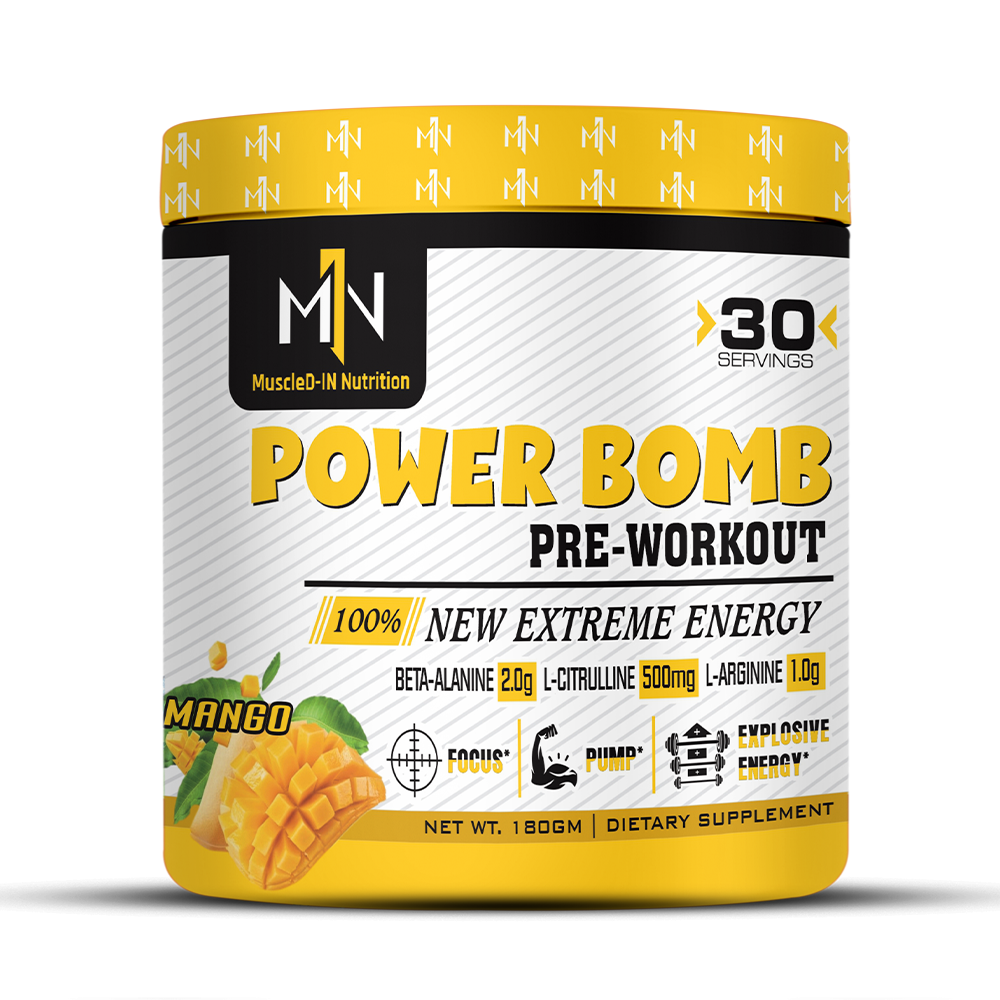 Muscled-IN Nutrition Power Bomb Pre-Workout