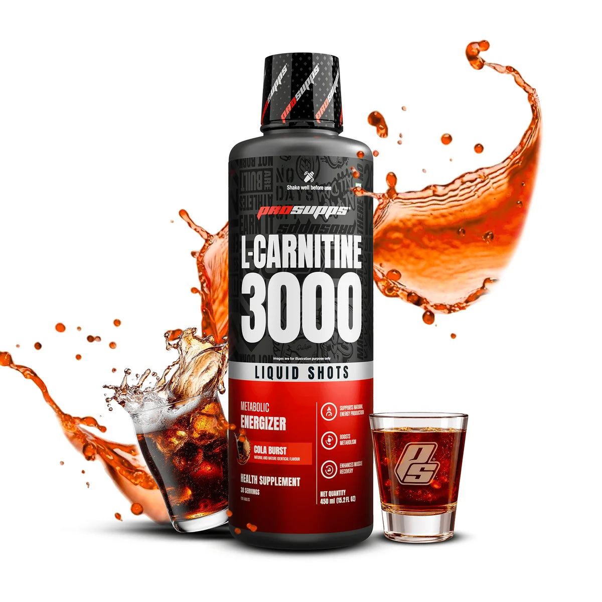 ProSupps L-Carnitine 3000mg Liquid Shots