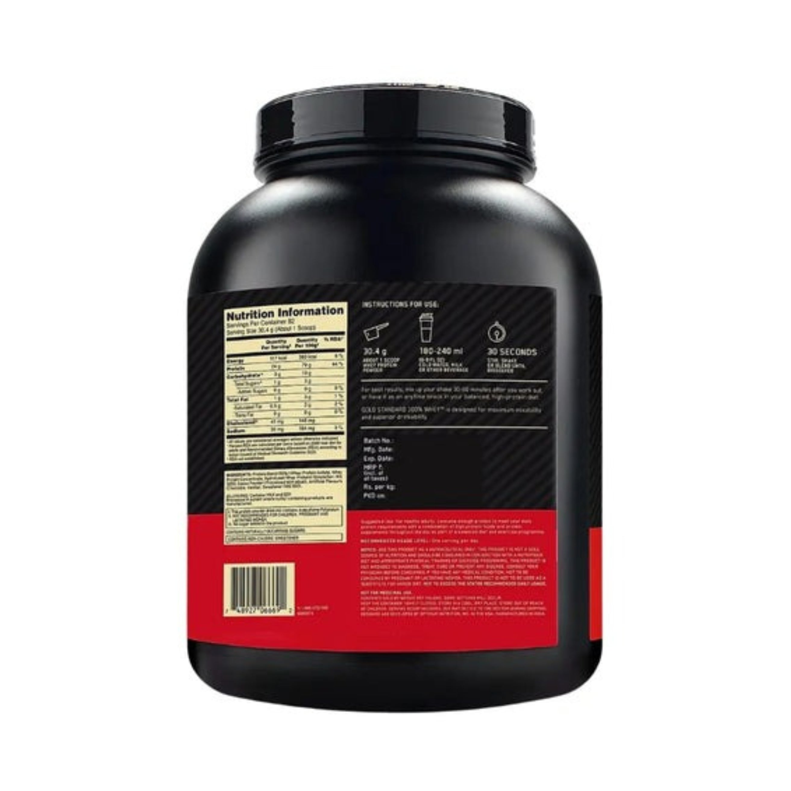 Optimum Nutrition ON Gold Standard 100% Whey Protein