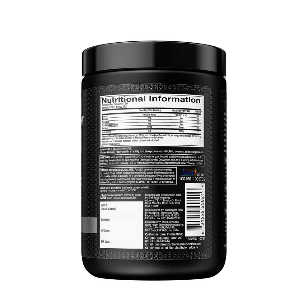 Muscletech Platinum 100% Glutamine