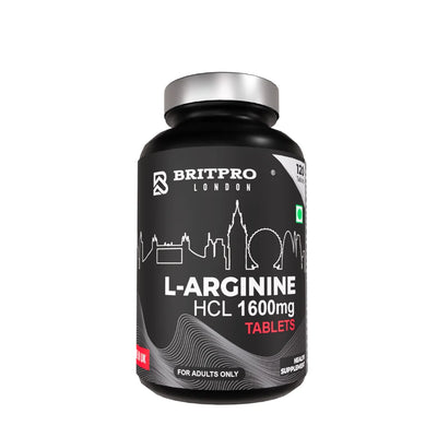 BRITPRO London L-Arginine HCL 1600mg