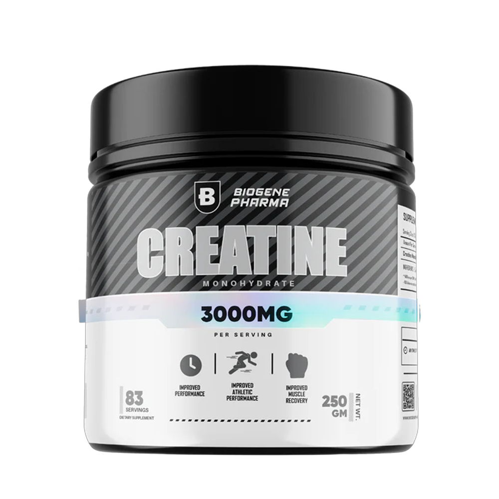Biogene Pharma Creatine Monohydrate 3000mg