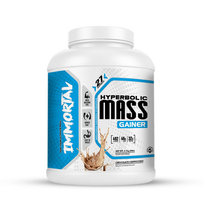 Immortal Hyperbolic Mass Gainer