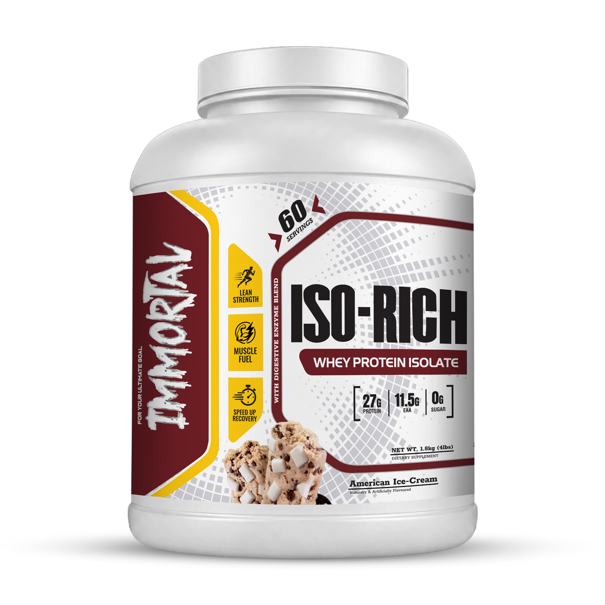 Immortal Iso-Rich Whey Protein Isolate