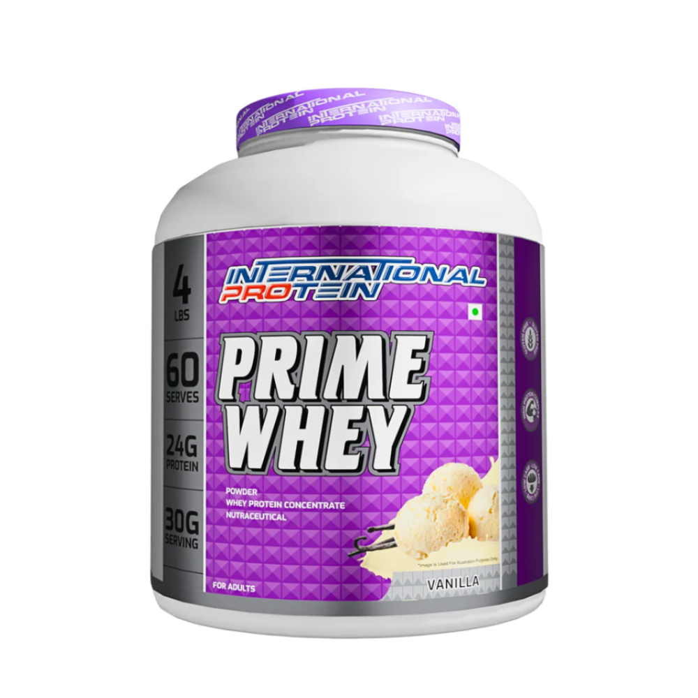 International Protein Prime Whey Protein Powder 4lbs