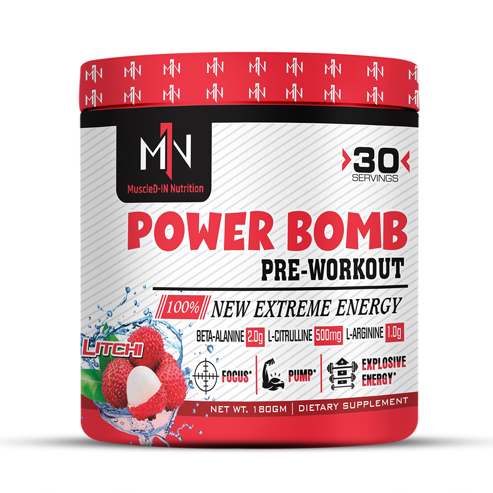Muscled-IN Nutrition Power Bomb Pre-Workout