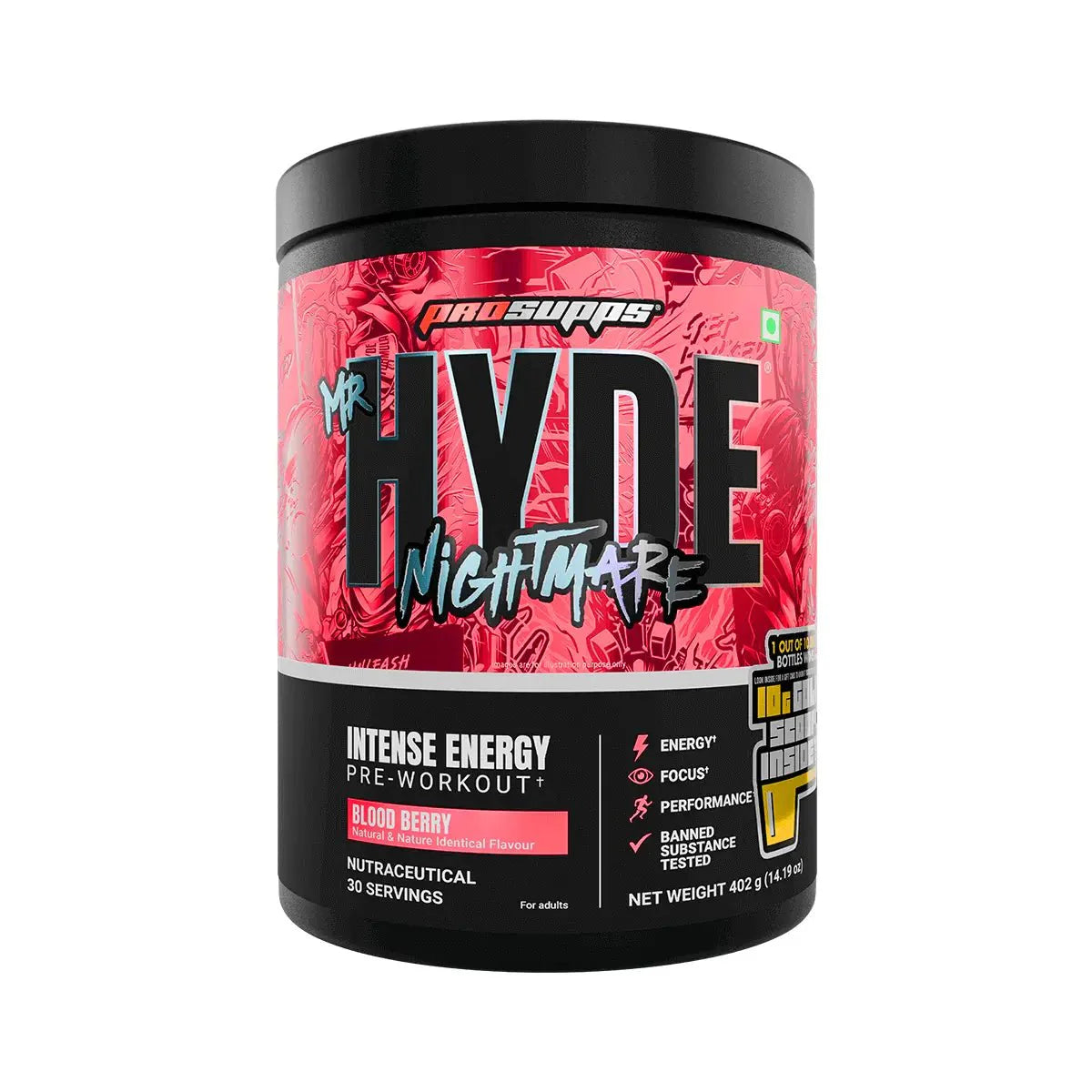 Prosupps Hyde Nightmare Pre Workout