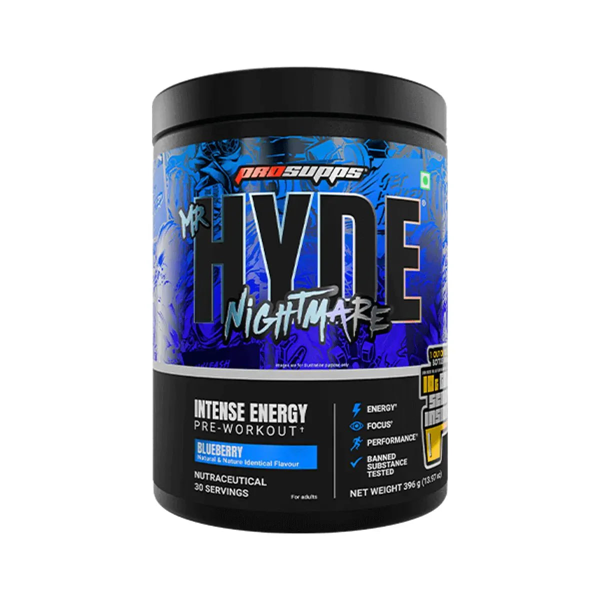 Prosupps Hyde Nightmare Pre Workout