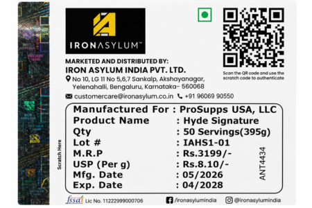 Prosupps Certificate 2