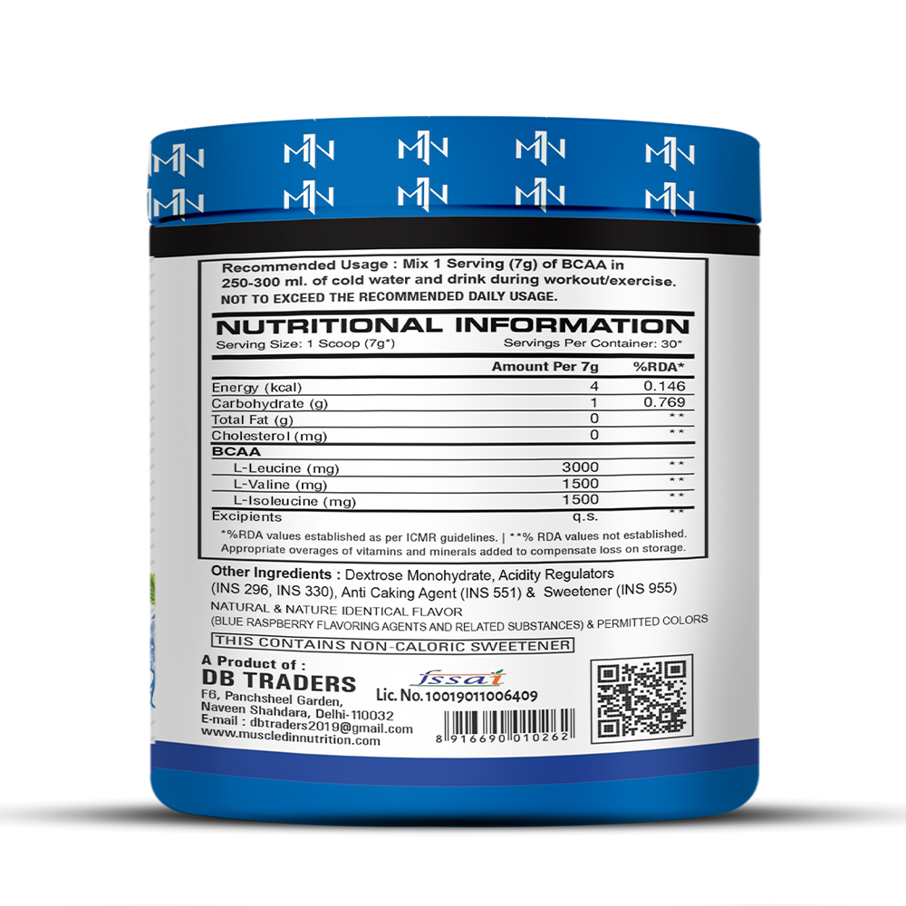 Muscled-IN Nutrition BCAA