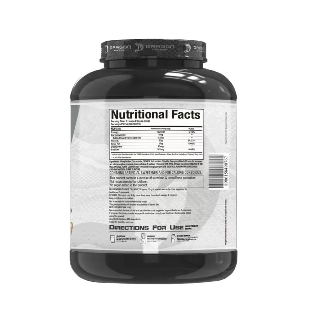 Dragon Pharma Whey Phorm Classic 100% Whey Protein Concentrate