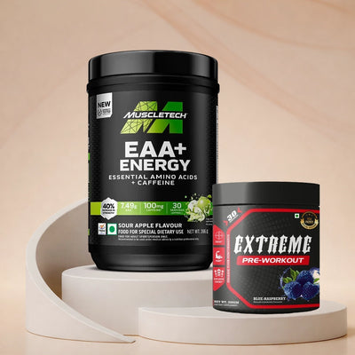 MuscleTech EAA + Immortal Extreme Pre-Workout Combo Pack
