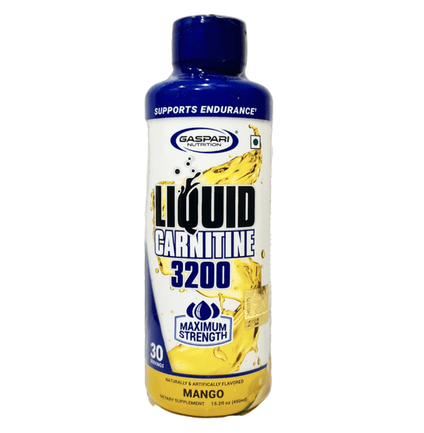 Gaspari Liquid Carnitine 3200mg – 30 Servings Pre-Workout