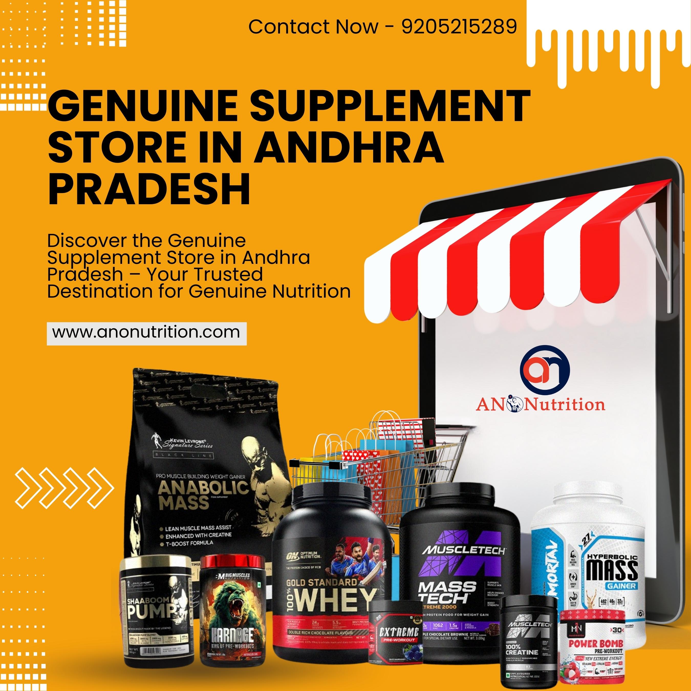 Genuine Supplement Store in Andhra Pradesh