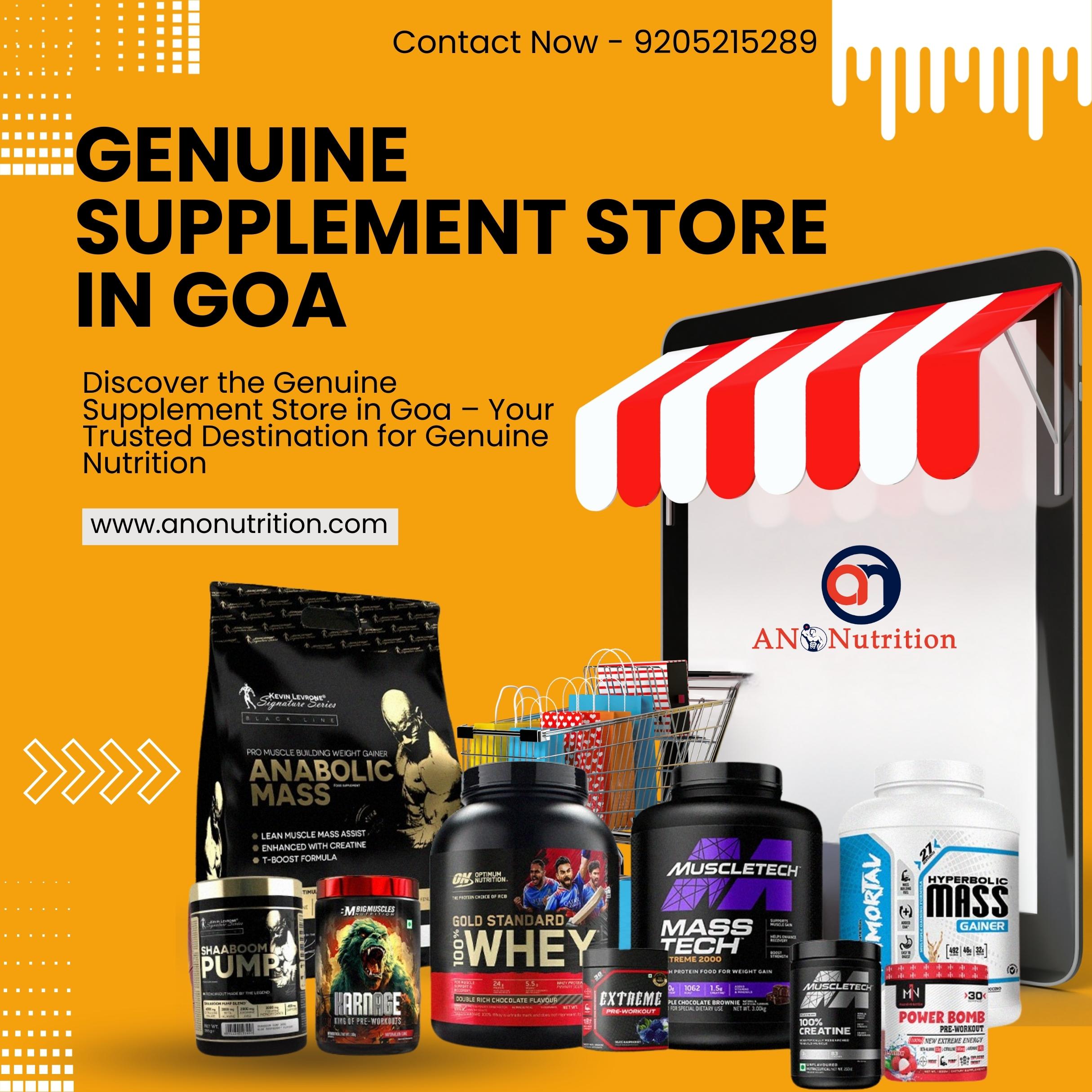 Genuine Supplement Store in Goa