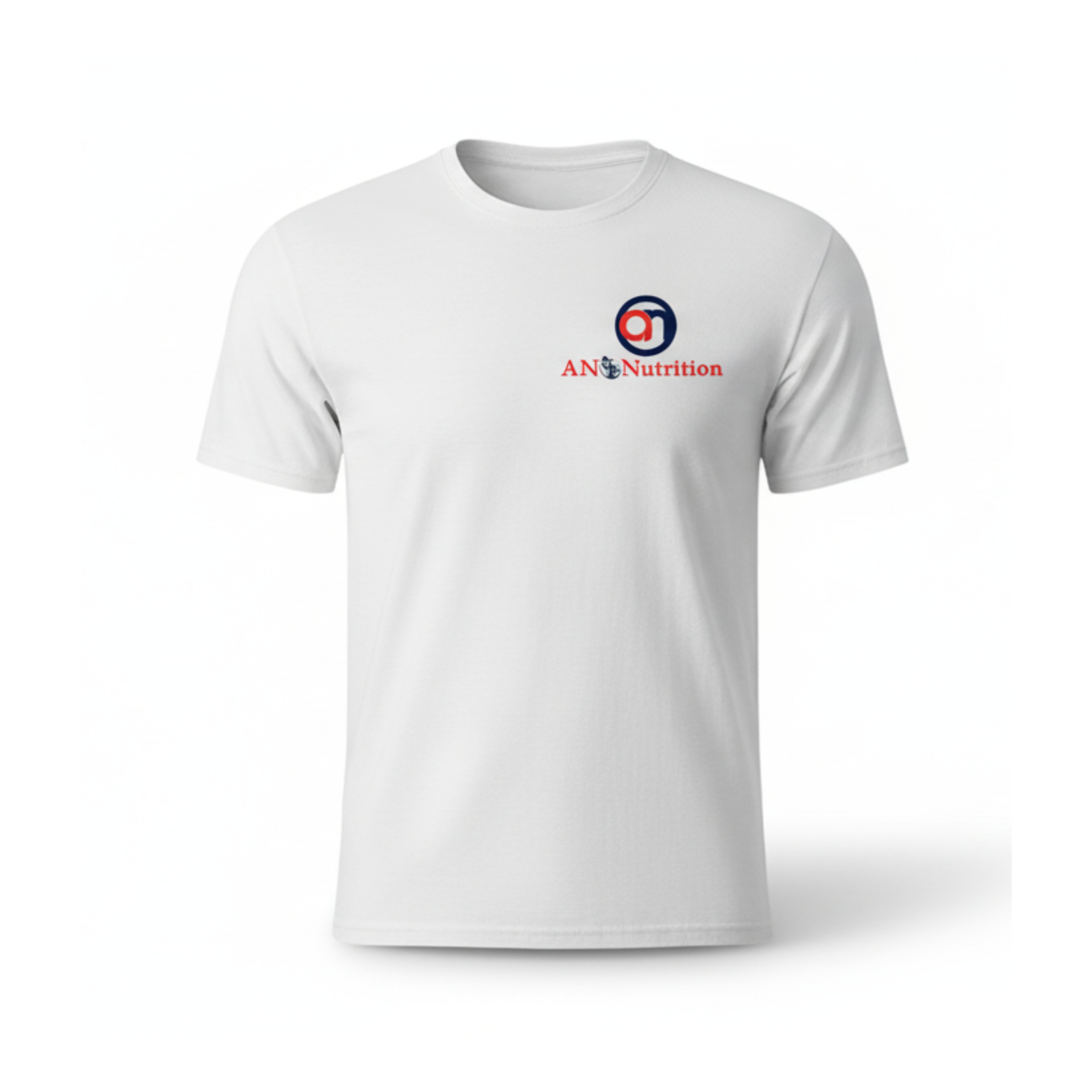 ANO Nutrition White Gym T-Shirt Premium Fitness Apparel